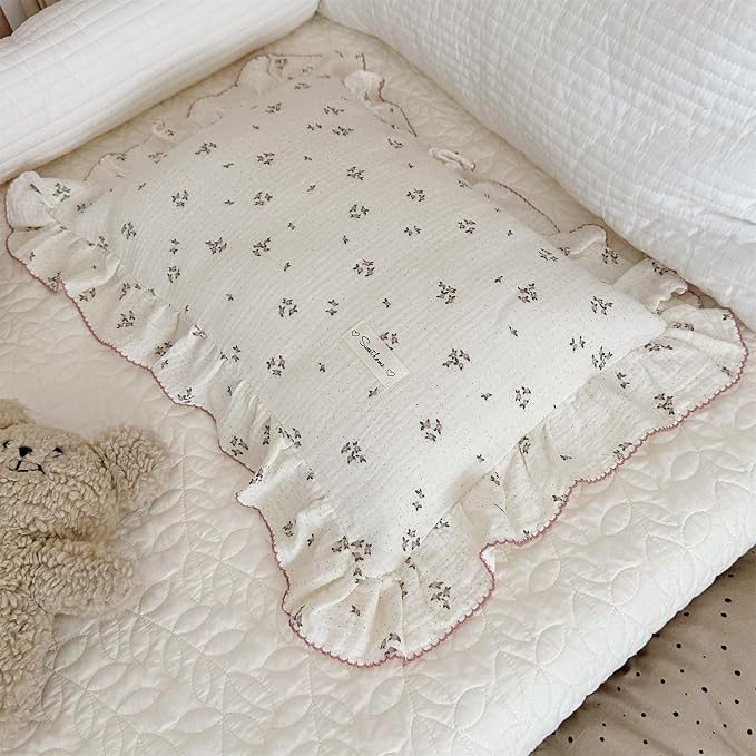 AOJIM Cotton Muslin Kids Toddler Pillowcase - Image 2