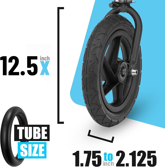 BOB Stroller Tire Tube Replacement – Front Inner Tube - Image 3