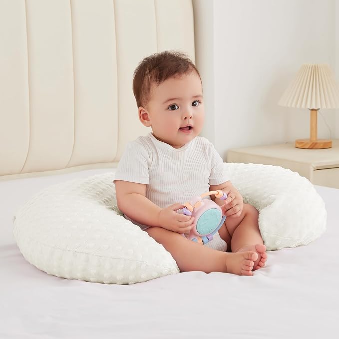Nursing Pillow for Bottle and Breastfeeding, Ergonomic Comfort Nursing by Unknown