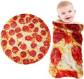 Pizza Blanket Baby Gift, Baby Pizza Swaddle Blanket, Kids Newborn Baby by FunCozyandHandyBlanketsforAllAgesandToolsYou%E2%80%99llLove