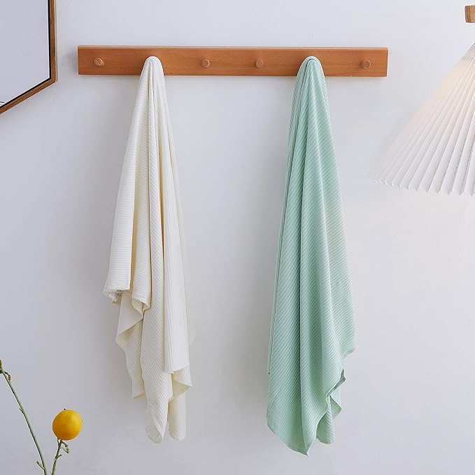 Jersey Swaddle Blanket, Ultra Soft Stretchy Receiving Blanket, Baby Girl - Image 7