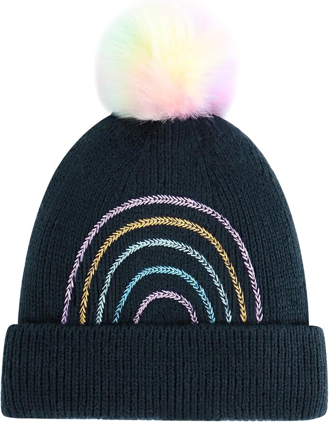 Girls Winter Hat Warm Toddler Beanie - Image 2