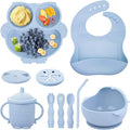 Baby Weaning Set, Silicone Baby Feeding Set, Toddler Weaning Set by Bnditeu