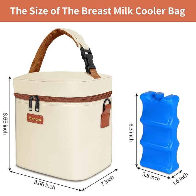 Mancro Breast Milk Cooler Travel Bag - Image 2