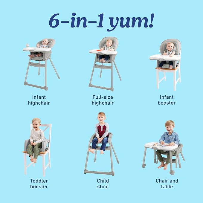 Graco Table2Table LX 6-in-1 Highchair, Willow - Image 2