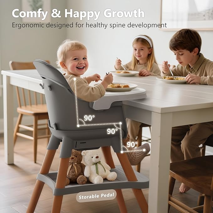 Kinder King 7 in 1 Baby High Chair - Image 4