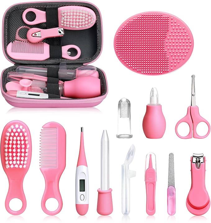 Baby Grooming and Healthcare Kit, Infant Safety Care Set by UHFi