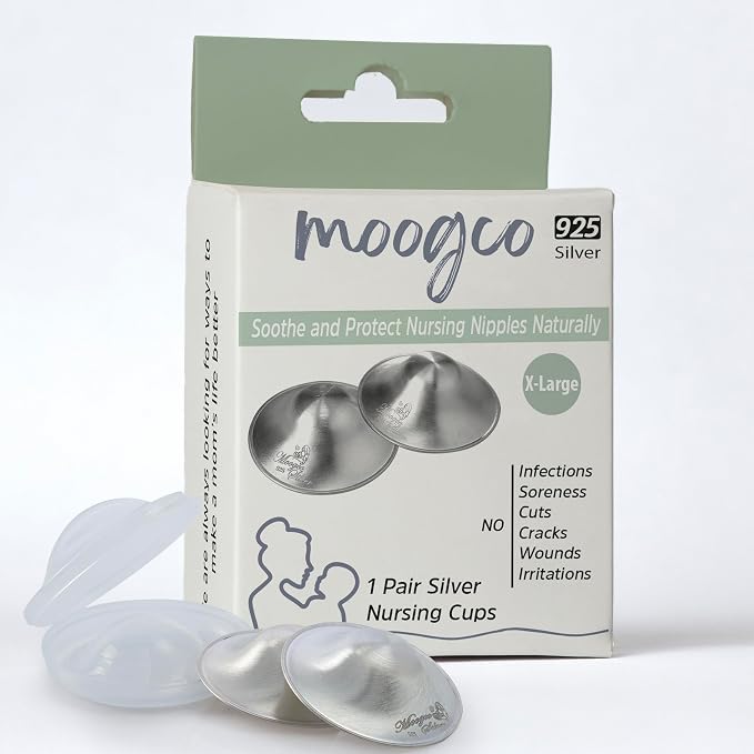 Moogco The Original Silver Nursing Cups - Image 6