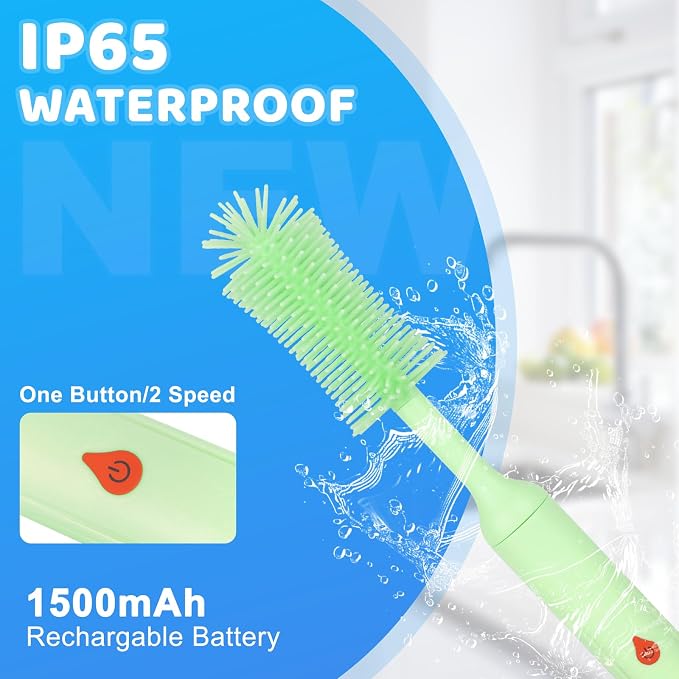 ULTRAFIRE Electric Bottle Brush, Baby Bottle Cleaner - Image 5