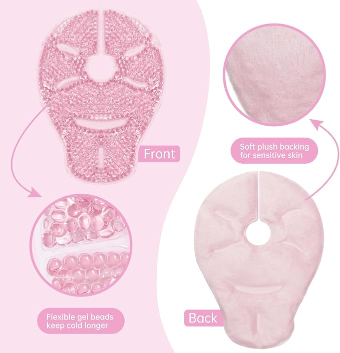 Breast Therapy Ice Packs Large Hot Cold Breast Pads, Nipple Cooling Gel Pads - Image 6