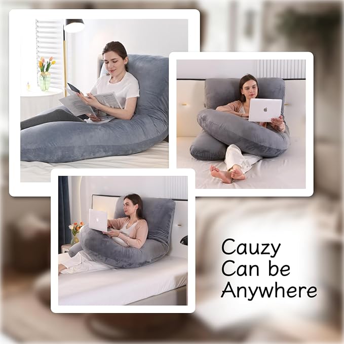 Pregnancy Pillow, Full Body Maternity Pillow 57 inch, - Image 7