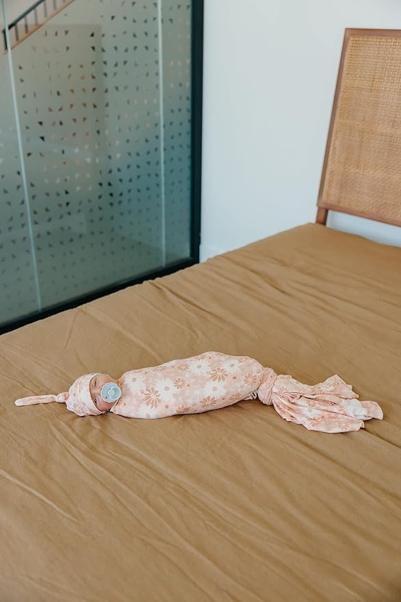 Copper Pearl Baby Swaddle Blanket - Image 5