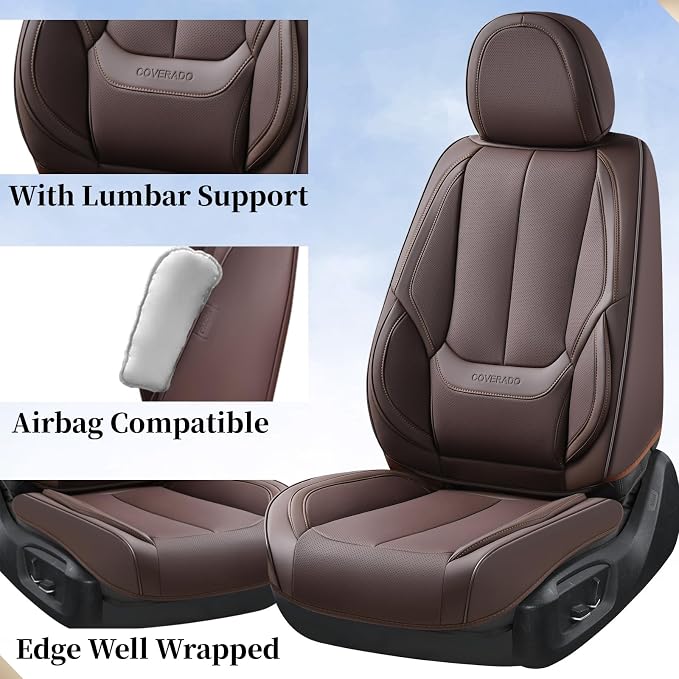 Coverado Car Seat Covers Full Set, Seat Covers - Image 4