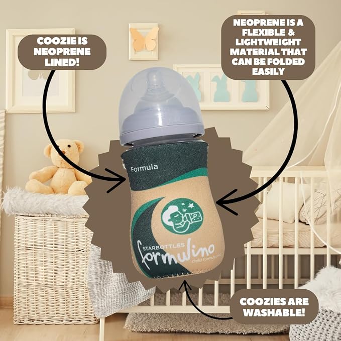 Coffee Themed Coozies for Baby Bottles - Image 5