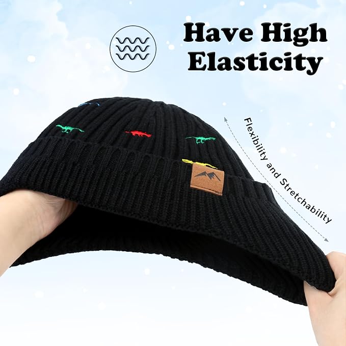 POXIMI Baby Boy Winter Hat Toddler Warm Beanie Girl Knit Hats - Image 2