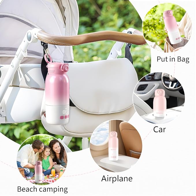 Portable Bottle Warmer, Large 12oz Capacity - Image 8