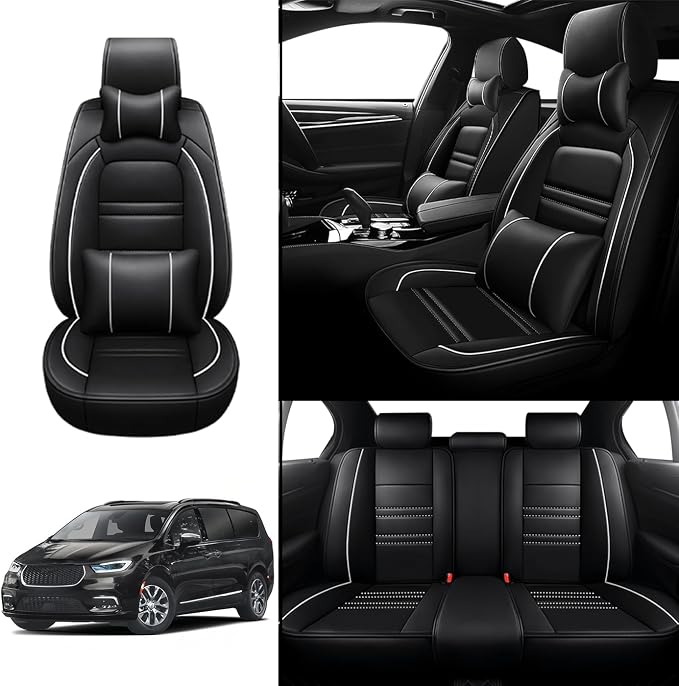 Car Seat Covers for Chrysler Car Pacifica 2004-2025 | 5-Seats Seat Covers - Image 2