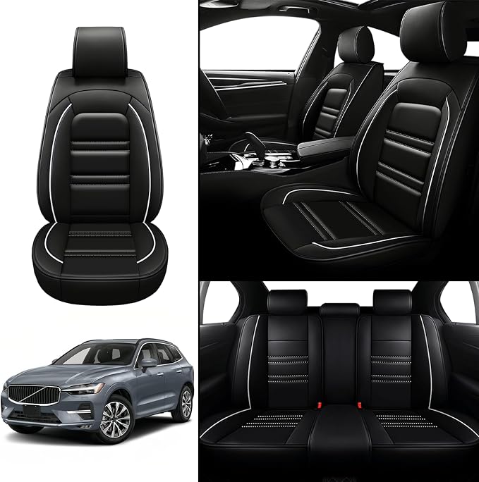 Seat Covers for Volvo Car xc60 2010-2025 | 5-Seats Leather Seat Covers - Image 2