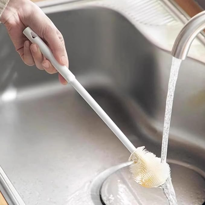 360° Flexible Silicone Bottle Brush - Image 6