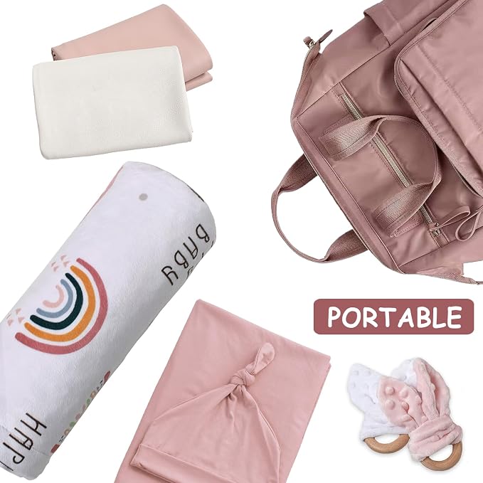 Owlowla Baby Diaper Changing Pad Portable Changing Mat Travel Changing Pad Liner - Image 6