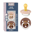 BIBS Colour Night Glow in The Dark Soother 2-Pack, BPA Free Dummy Pacifier by BIBS