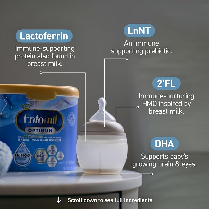 Enfamil Optimum, Our Closest Formula to Breast Milk, Immune-Supporting - Image 5