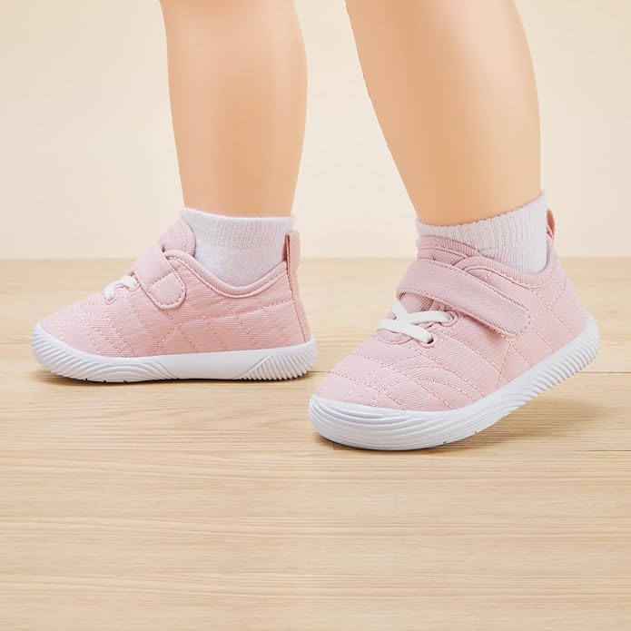 BMCiTYBM Baby Boy Girl Shoes Breathable Mesh Walking Shoes Lightweight Non-Slip - Image 2