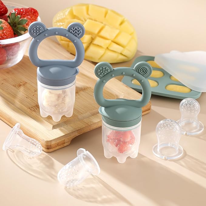 2 Pack Silicone Baby Fruit Feeder - Image 7