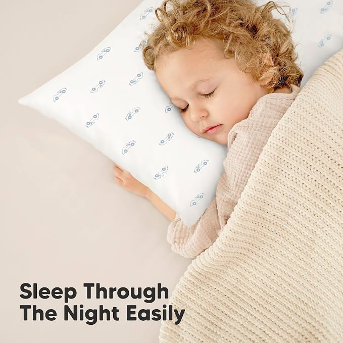 KeaBabies 2-Pack Toddler Pillow 13x18 - Image 7