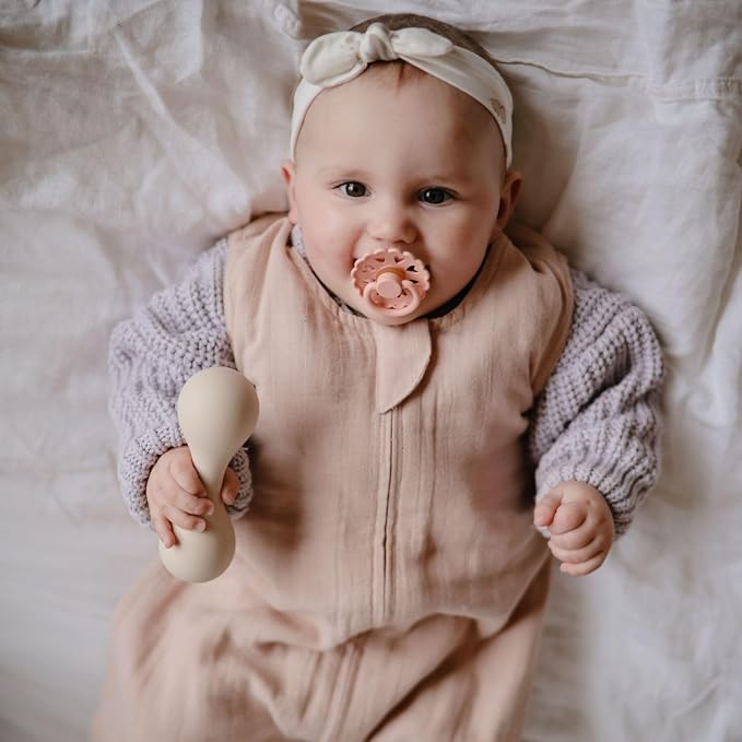 FRIGG Natural Rubber Baby Pacifier 4-Pack Sunset Bliss | Made in Denmark | - Image 5