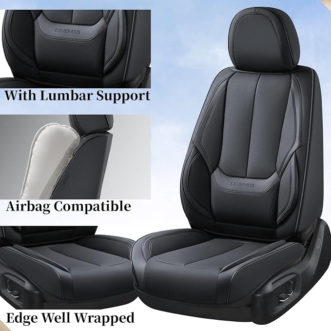 Coverado Car Seat Covers Full Set, Seat Covers - Image 5