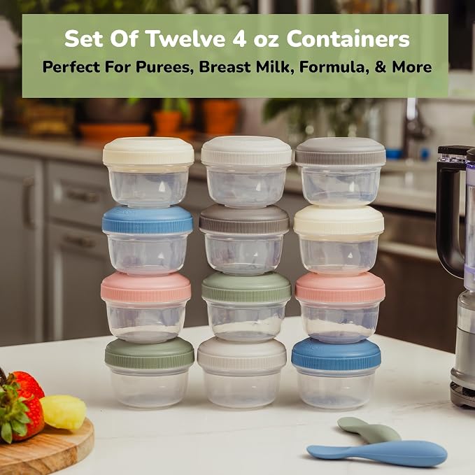 WeeSprout Leakproof Baby Food Storage - Image 2