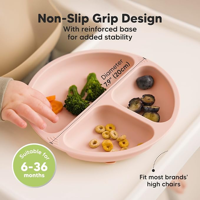 KeaBabies Suction Plates with Lids - Image 7