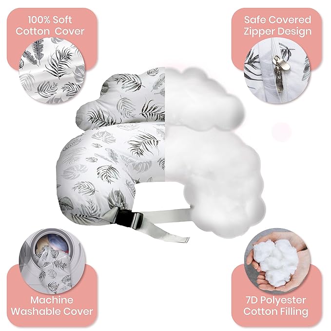 PILLANI Nursing Pillow for Breastfeeding, Breastfeeding Pillows for Mom Support - Image 7