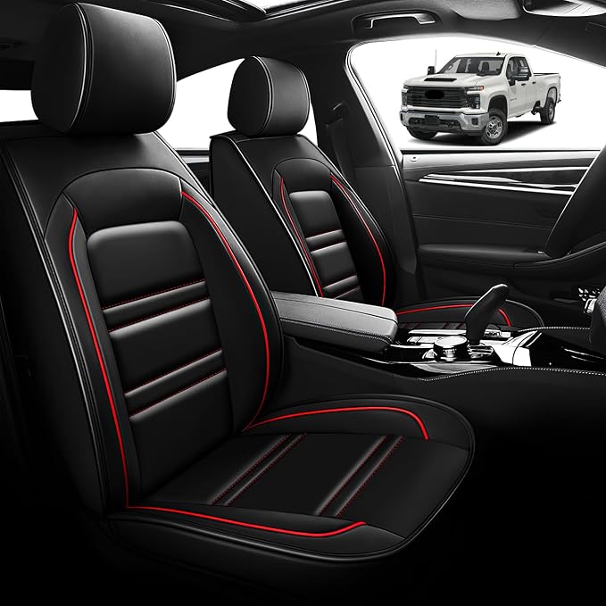 Seat Cover for Chevy Silverado 2500 2007-2025 | Car Seat Covers Front Seats - Image 2