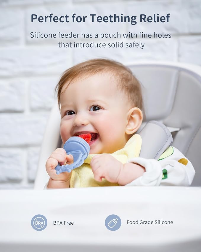 Silicone Baby Fruit Food Feeder - Image 2