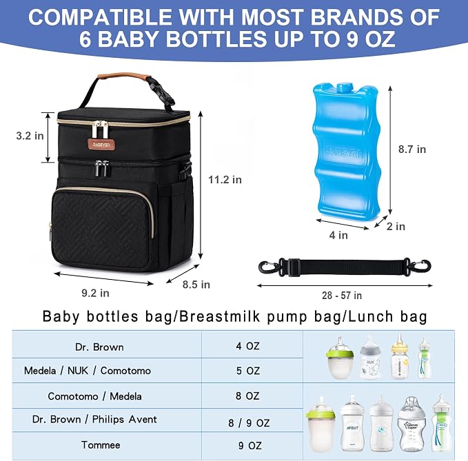 Insulated Breastmilk Cooler Bag - Image 4