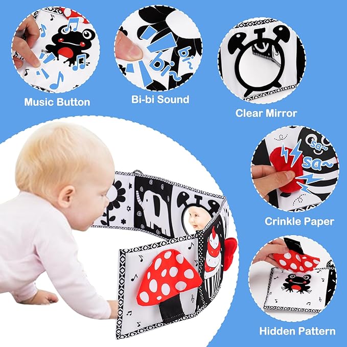 Black and White High Contrast Toys - Image 2