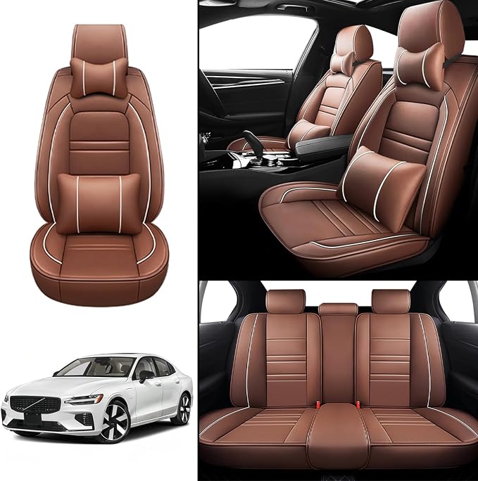 Car Seat Covers for Volvo Car s60 2001-2025 | 5-Seats Seat Covers, Waterproof - Image 2