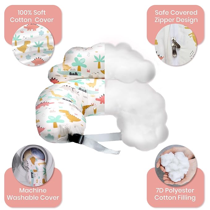 PILLANI Nursing Pillow for Breastfeeding, Breast Feeding Must Haves, New Mommy - Image 7