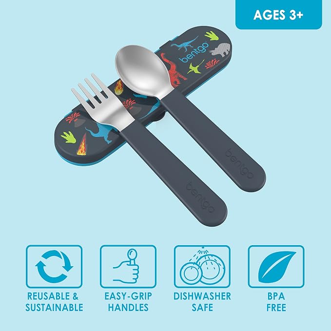 Bentgo Kids Stainless Steel Utensil Set - Image 3