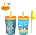 Zak Designs Bluey Kelso Tumbler Set, Leak-Proof Screw-On Lid by ZakDesigns