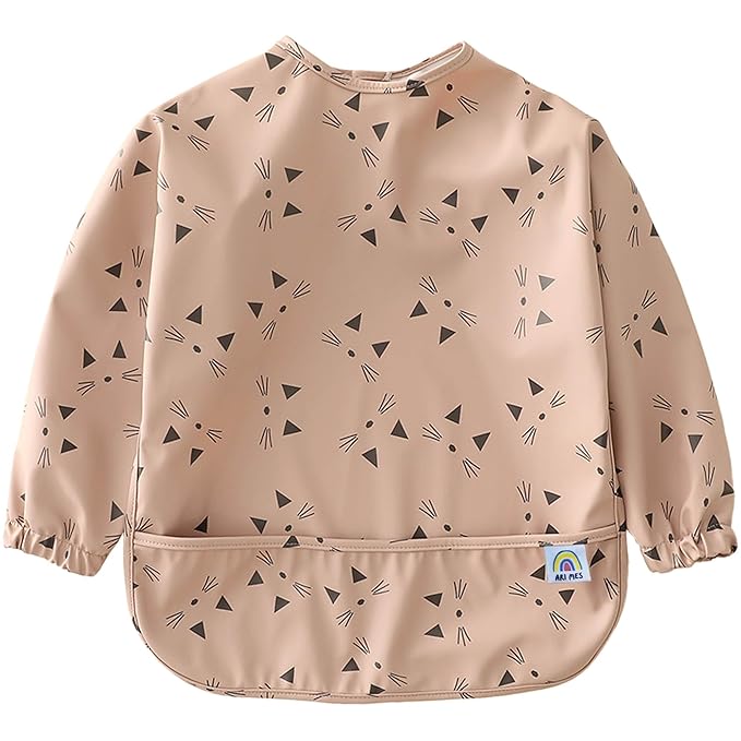 ARI MES Long Sleeves Waterproof Baby Bibs by ARIMES
