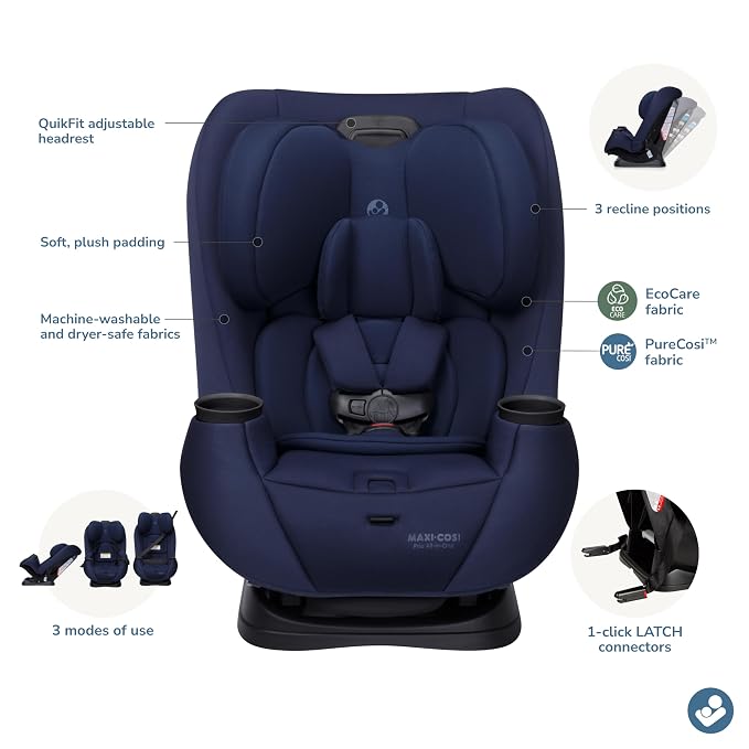 Maxi-Cosi Pria 3-in-1 Convertible Car Seat, Infant to Toddler Car Seat - Image 8