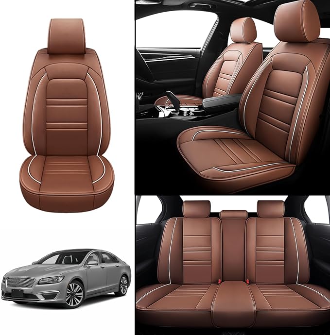 Seat Covers for Lincoln mkz 2011-2020 | 5-Seats Leather Seat Covers - Image 2