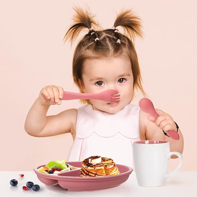 Meanplan 6 Pack Suction Plates for Toddlers - Image 5