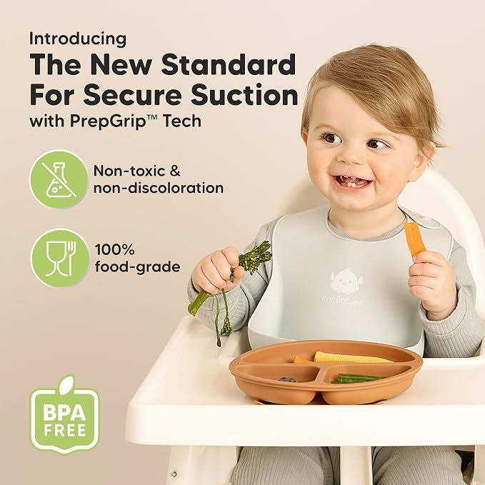 KeaBabies Suction Plates for Baby, Toddler - Image 2