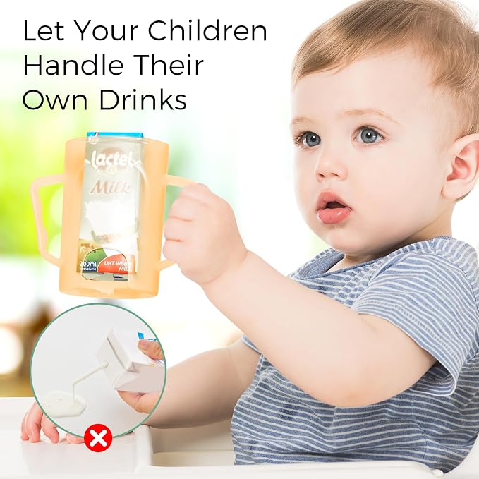 Momcozy Squeeze Pouch Holder for Food Pouches and Drink Boxes, Baby Pouch - Image 3