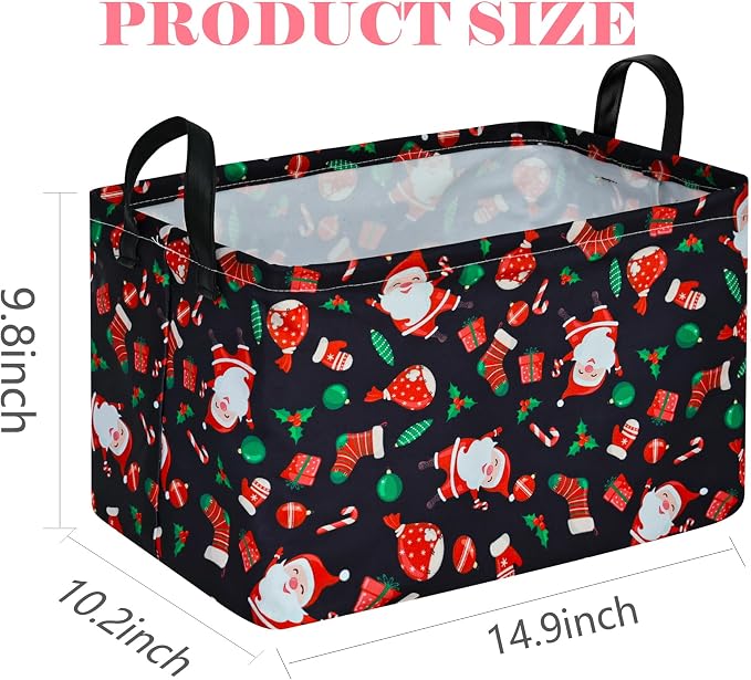 Rectangle Kids Gift Storage Basket Shelf Storage Basket Organizer Box Clothes - Image 2