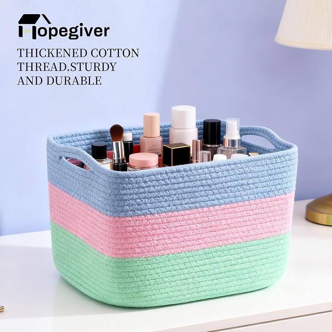 Hopegiver 3 Pack Storage Baskets - Image 7